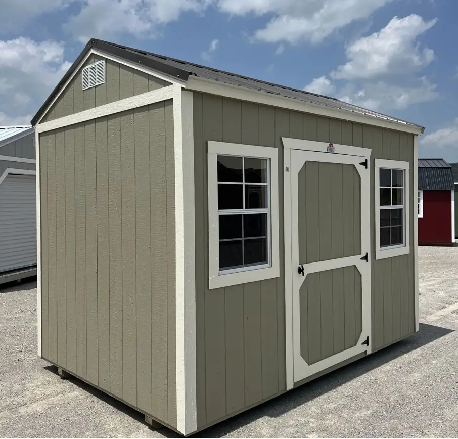 Derksen 10x16 utility shed for sale in York Nebraska